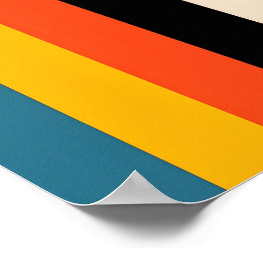 Mittelalterliche Jazz-Zeitalter HepCat Black Cat Poster (Ecke)