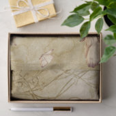 Mittelalterliche Kalligraphie mit der Natur Seidenpapier (Geschenk)