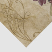 Mittelalterliche Kalligraphie mit der Natur Seidenpapier (Detail)