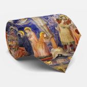 Mittelalterliche Karfreitagsszene Krawatte (Gerollt)