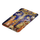 Mittelalterliche Karfreitagsszene Magnet (Linke Seite)