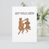 Mittelalterliche Karte wird bald gut (Stehend Vorderseite)