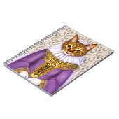 Mittelalterliche Katze Maiden Notizblock (Linke Seite)