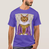 Mittelalterliche Katze Maiden T-Shirt (Vorderseite)