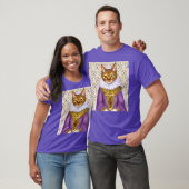 Mittelalterliche Katze Maiden T-Shirt (Unisex)