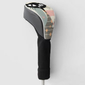 Mittelalterliche Katze Mitte des Jahrhunderts Mode Golf Headcover (angewinkelt)