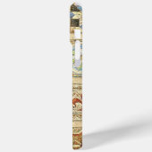 Mittelalterliche Keramik Kronen Lilie Case-Mate iPhone Hülle (Rückseite / Links)