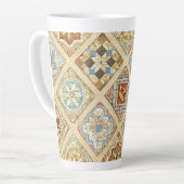 Mittelalterliche Keramik Kronen Lilie Milchtasse (Linke Ecke)