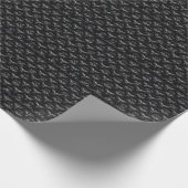 mittelalterliche Kettenpanzer-Rüstung Geschenkpapier (Ecke)