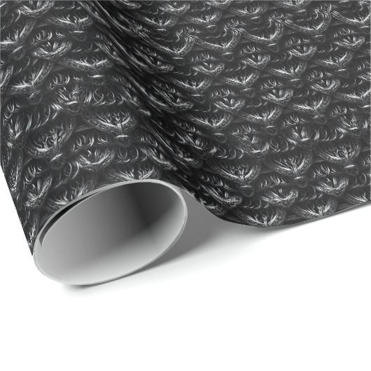 mittelalterliche Kettenpanzer-Rüstung Geschenkpapier (Rolleneckpunkt)