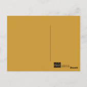 Mittelalterliche Kirche ~ Postkarte (Rückseite)