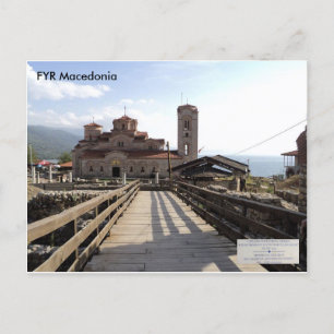 Mittelalterliche Kirche St. Clement, Plaoshnik, Ma Postkarte