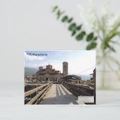 Mittelalterliche Kirche St. Clement, Plaoshnik, Ma Postkarte (Stehend Vorderseite)