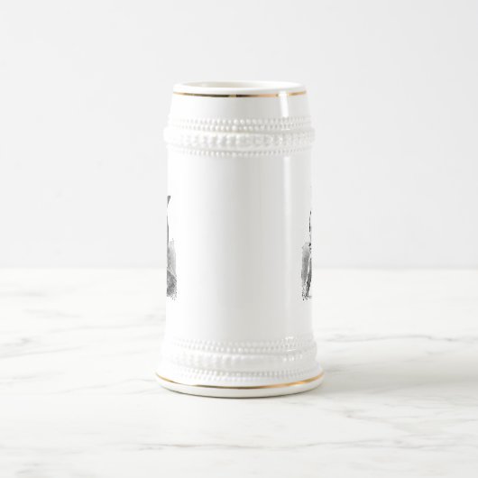 Mittelalterliche Königin Bierglas (Mittel)