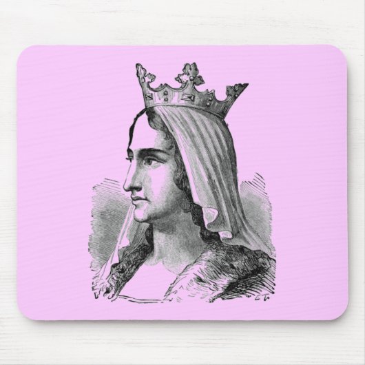 Mittelalterliche Königin Mouse Pad Mousepad (Vorne)