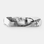 Mittelalterliche Königin Skateboard (Horizontal)