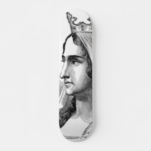 Mittelalterliche Königin Skateboard
