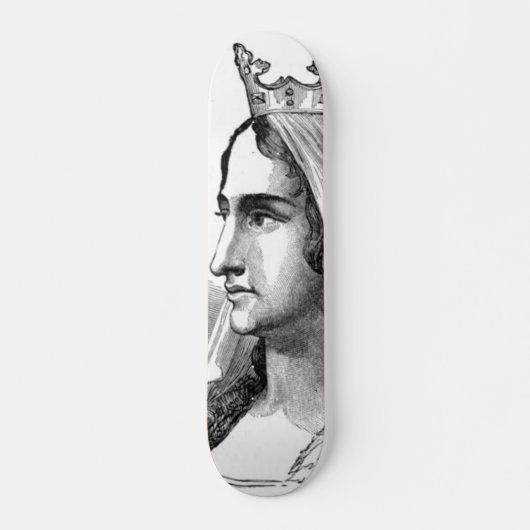 Mittelalterliche Königin Skateboard (Vorne)