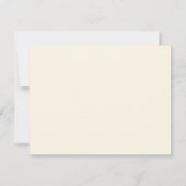 Mittelalterliche königliche Rose Hochzeit retten d Save The Date (Rückseite)