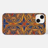 Mittelalterliche Kreise Case-Mate iPhone Hülle (Rückseite (Horizontal))