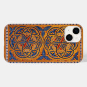 Mittelalterliche Kreise Case-Mate iPhone Hülle (Rückseite (Horizontal))