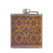 Mittelalterliche Kreise Flachmann (Rückseite)