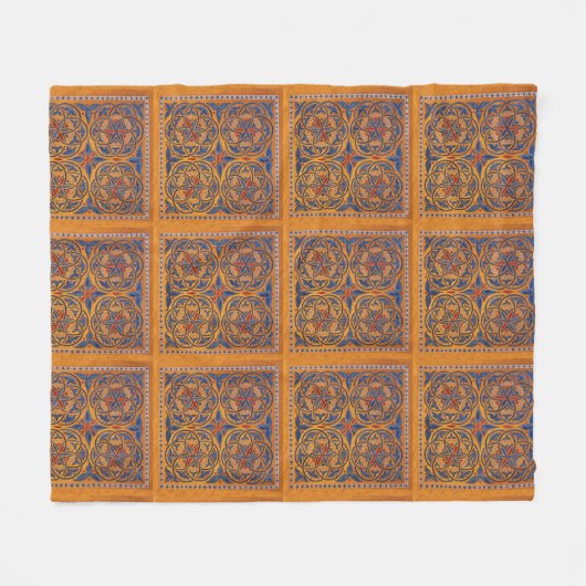 Mittelalterliche Kreise Fleecedecke (Vorderseite (Horizontal))