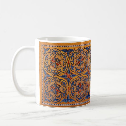 Mittelalterliche Kreise Kaffeetasse (Links)