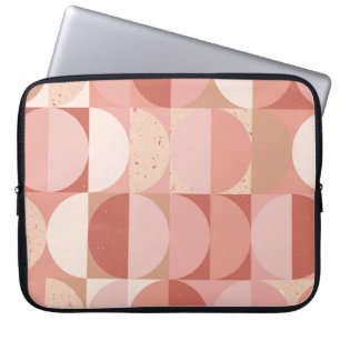 Mittelalterliche Kreise: Modernes geometrisches Mu Laptopschutzhülle