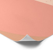 Mittelalterliche Kreise: Modernes geometrisches Mu Poster (Ecke)