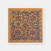 Mittelalterliche Kreise Serviette (Vorderseite)