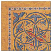 Mittelalterliche Kreise Stoff (Nahaufnahme)