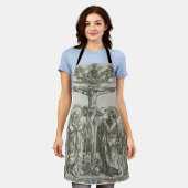 Mittelalterliche Kreuzigung Jesu Christi Schürze (Getragen)