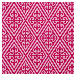 Mittelalterliche Kreuzmatratze - Fuchsia Pink Stoff