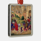 Mittelalterliche Kunst Ornament Aus Metall (Rechts)