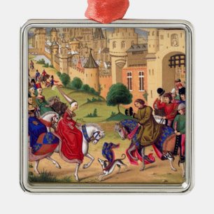 Mittelalterliche Kunst Ornament Aus Metall