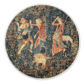 Mittelalterliche Kunstschäfer und Hirten Keramikknauf (Vorderseite)