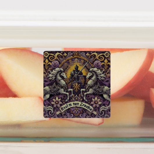 Mittelalterliche Labels Etiketten (Befestigt)