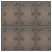 mittelalterliche Lederrüstung mit Tellern Stoff (Nahaufnahme)