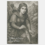 Mittelalterliche Legende von Orval - Mathilde de C Magnet (Vorderseite)