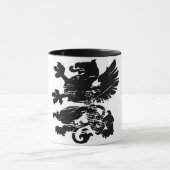Mittelalterliche Löwe-Tasse Tasse (Zentrum)