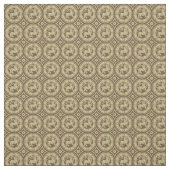 Mittelalterliche Löwen, hellbraun Stoff (Muster)