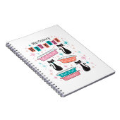 Mittelalterliche Madness Pyrex Katzen Atomic Noteb Notizblock (Rechte Seite)