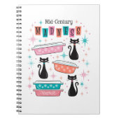 Mittelalterliche Madness Pyrex Katzen Atomic Noteb Notizblock (Vorderseite)