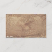 Mittelalterliche Manuskript-Fahne Visitenkarte (Rückseite)