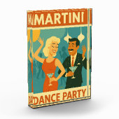 Mittelalterliche Martini-Tanzparty Fotoblock (Links)