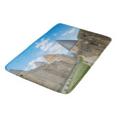 Mittelalterliche Mauern von Carcassonne Badematte (Schrägansicht)