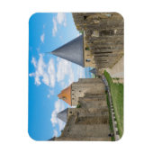 Mittelalterliche Mauern von Carcassonne Magnet (Vertikal)