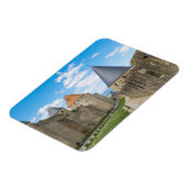 Mittelalterliche Mauern von Carcassonne Magnet (Linke Seite)