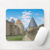 Mittelalterliche Mauern von Carcassonne Mousepad (Mit Mouse)